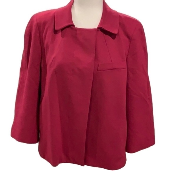 Talbots hot pink blazer - Picture 1 of 4